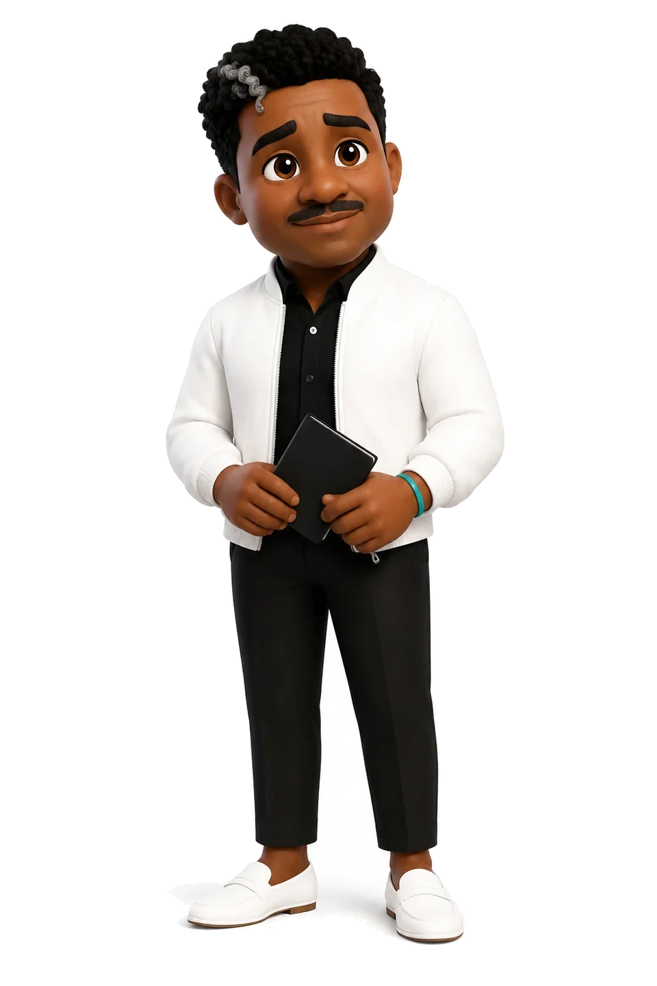 A 3D cartoon guide introduces website design for mumbai businesses.