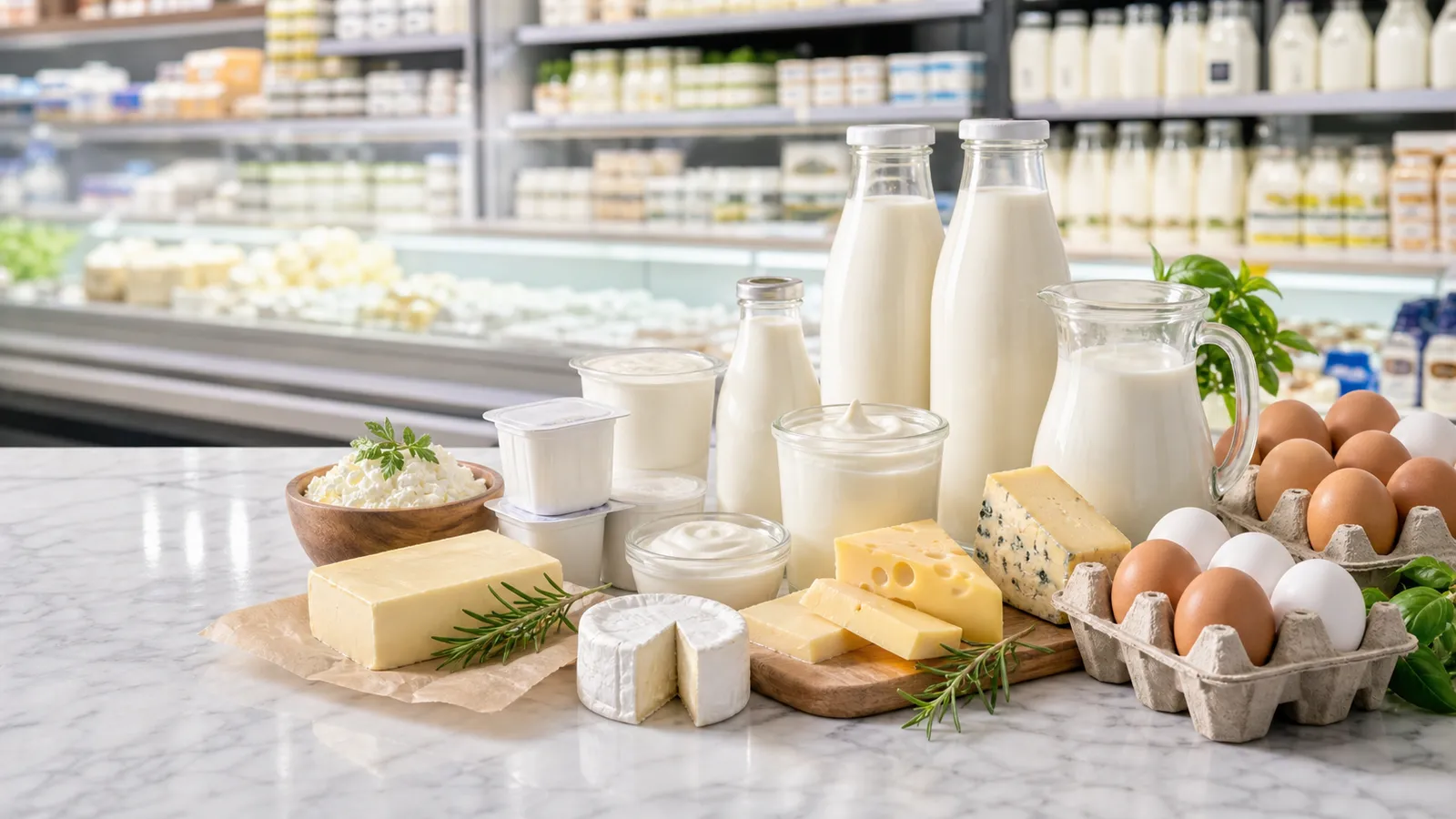 Dairy, Cheese & Eggs