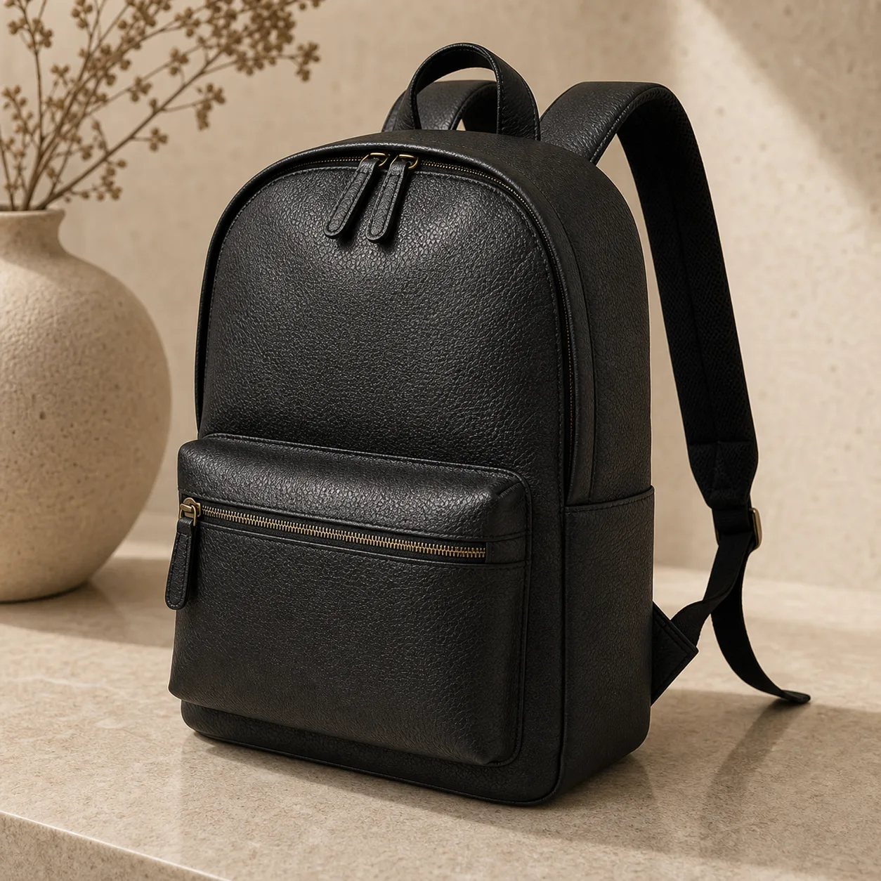 The Atlas Leather Backpack