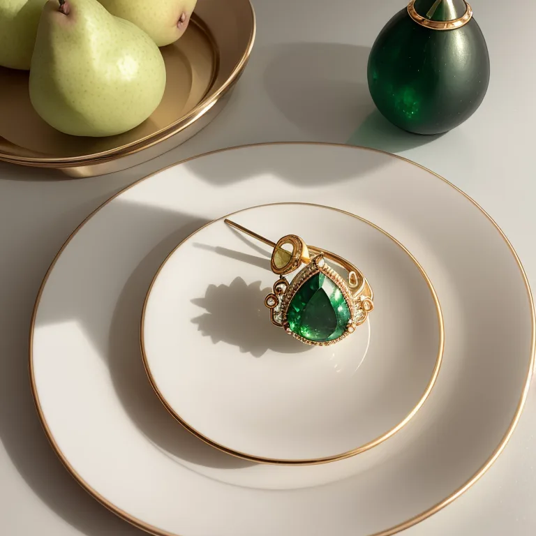 The Verdé Emerald Drop Earrings