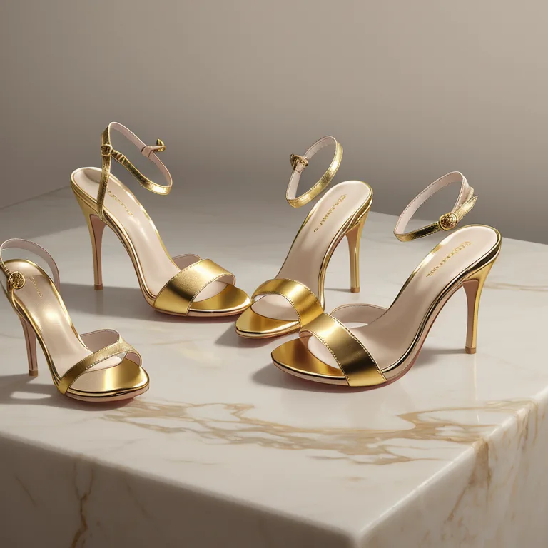 The Étoile Metallic Sandal