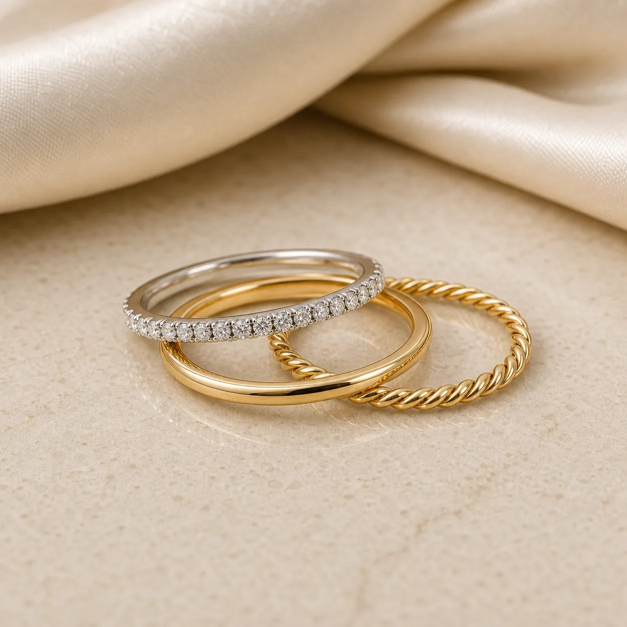 The Atelier Stacking Ring Set