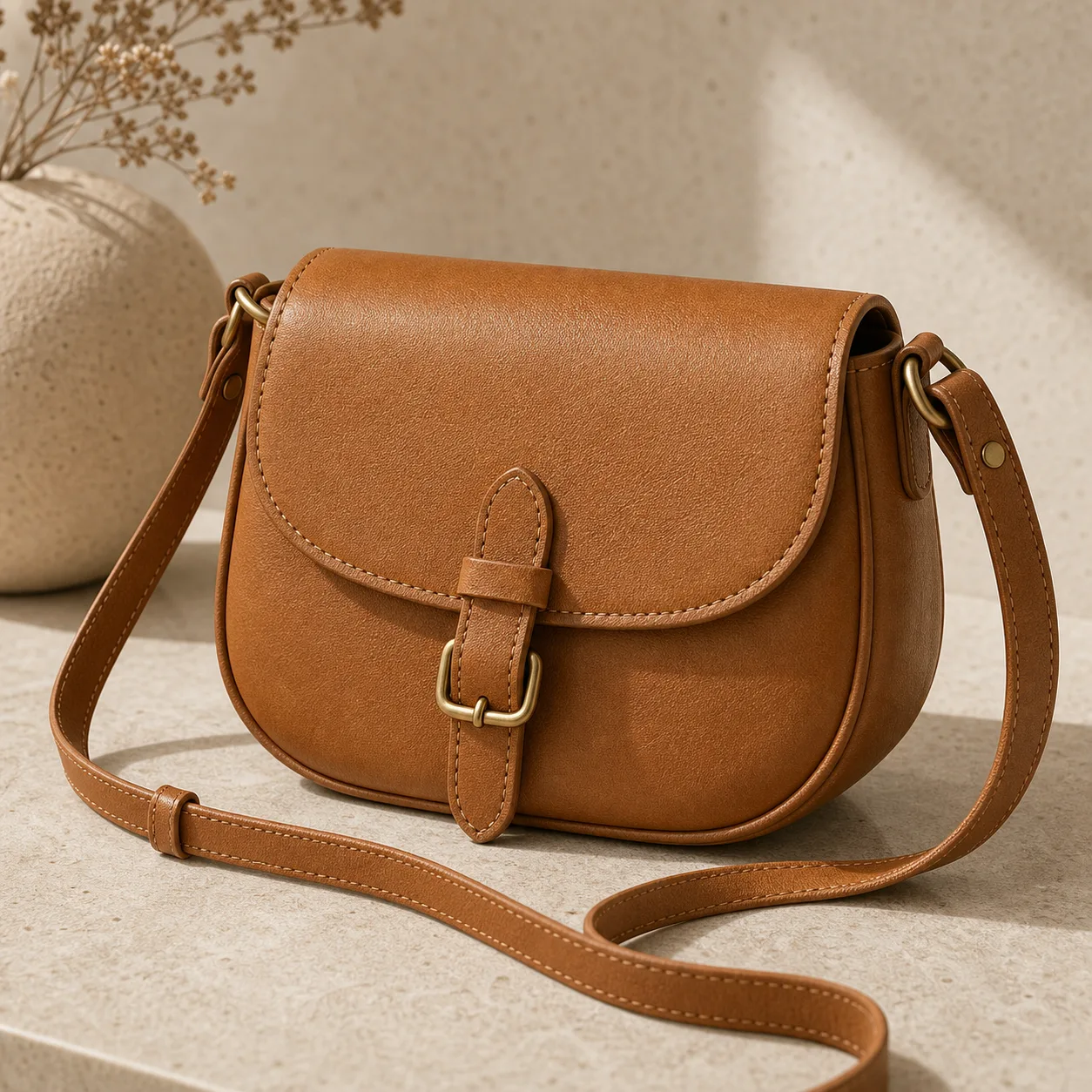 The Juno Leather Crossbody