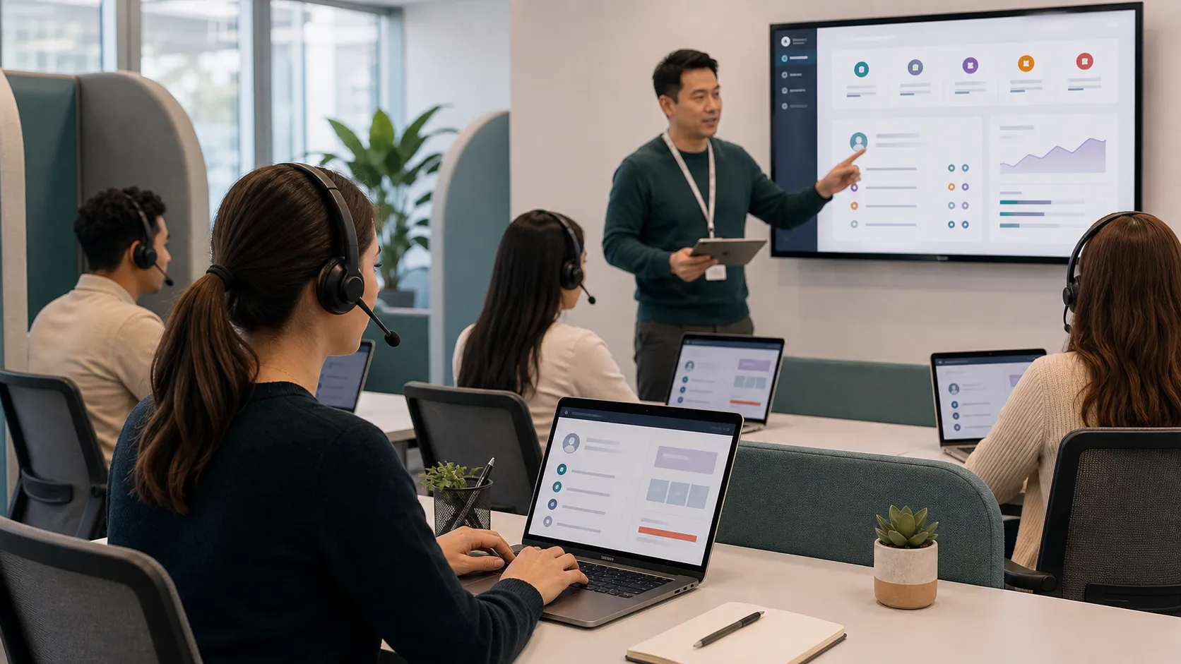 Customer and frontline