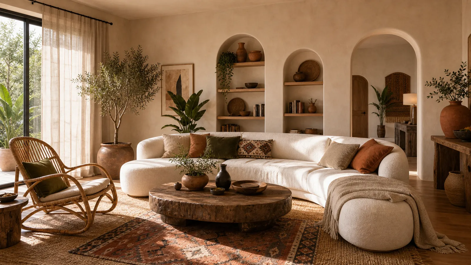 Organic living room