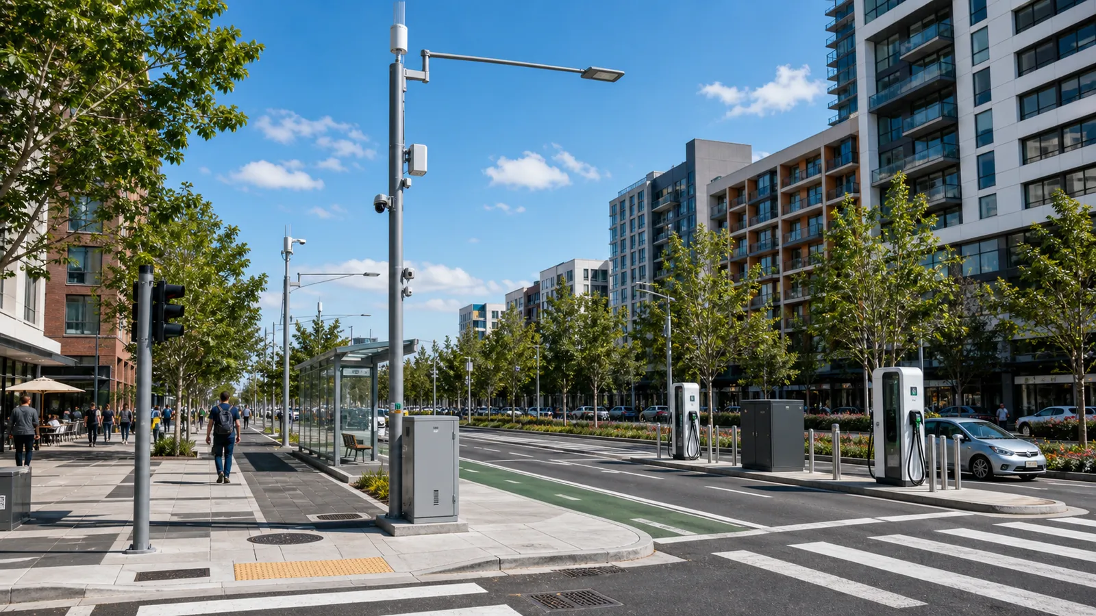 Pune Smart City Streetscape