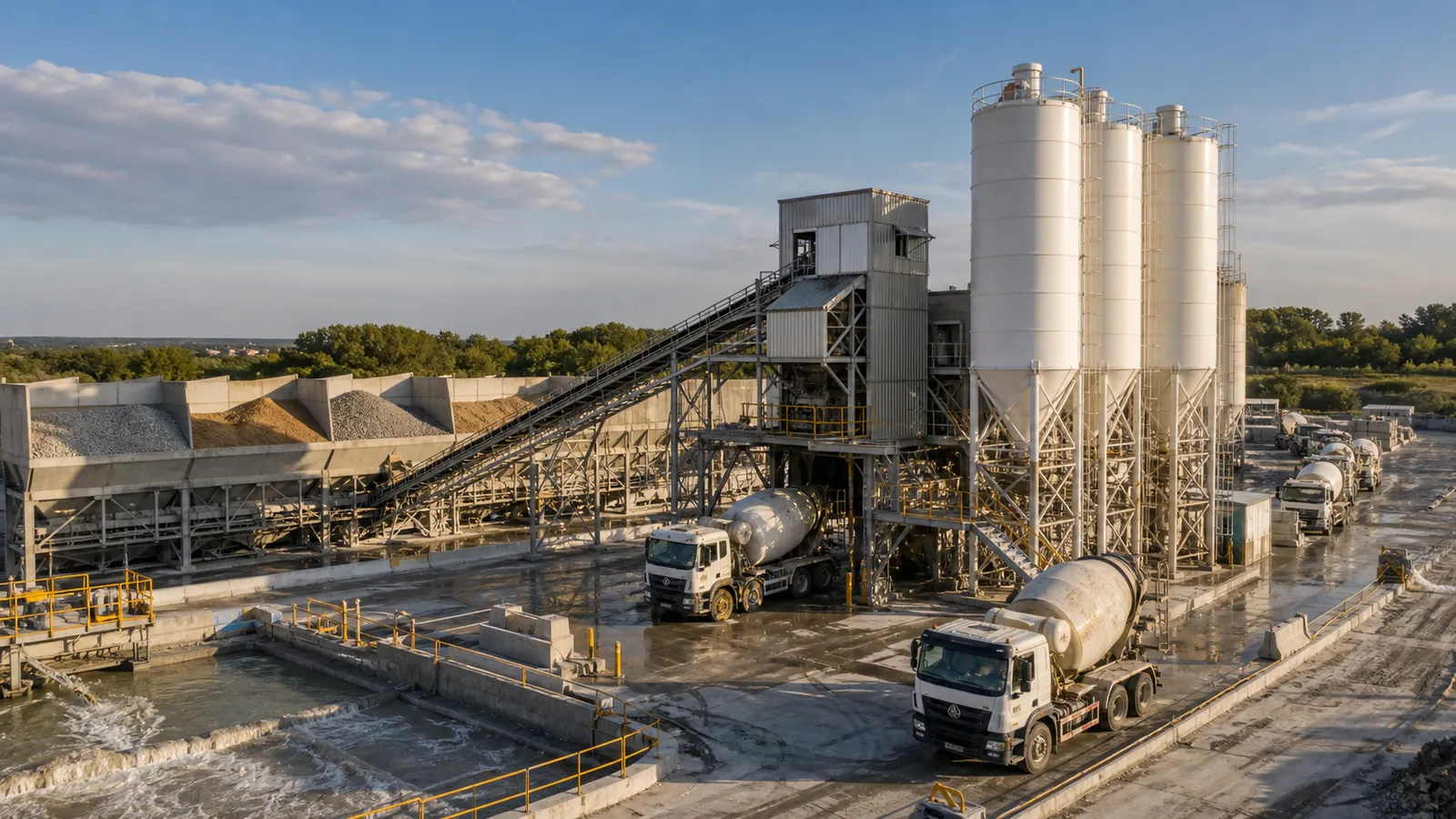 Concrete batching