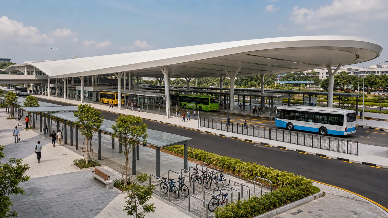 Indore Multimodal Bus Terminal