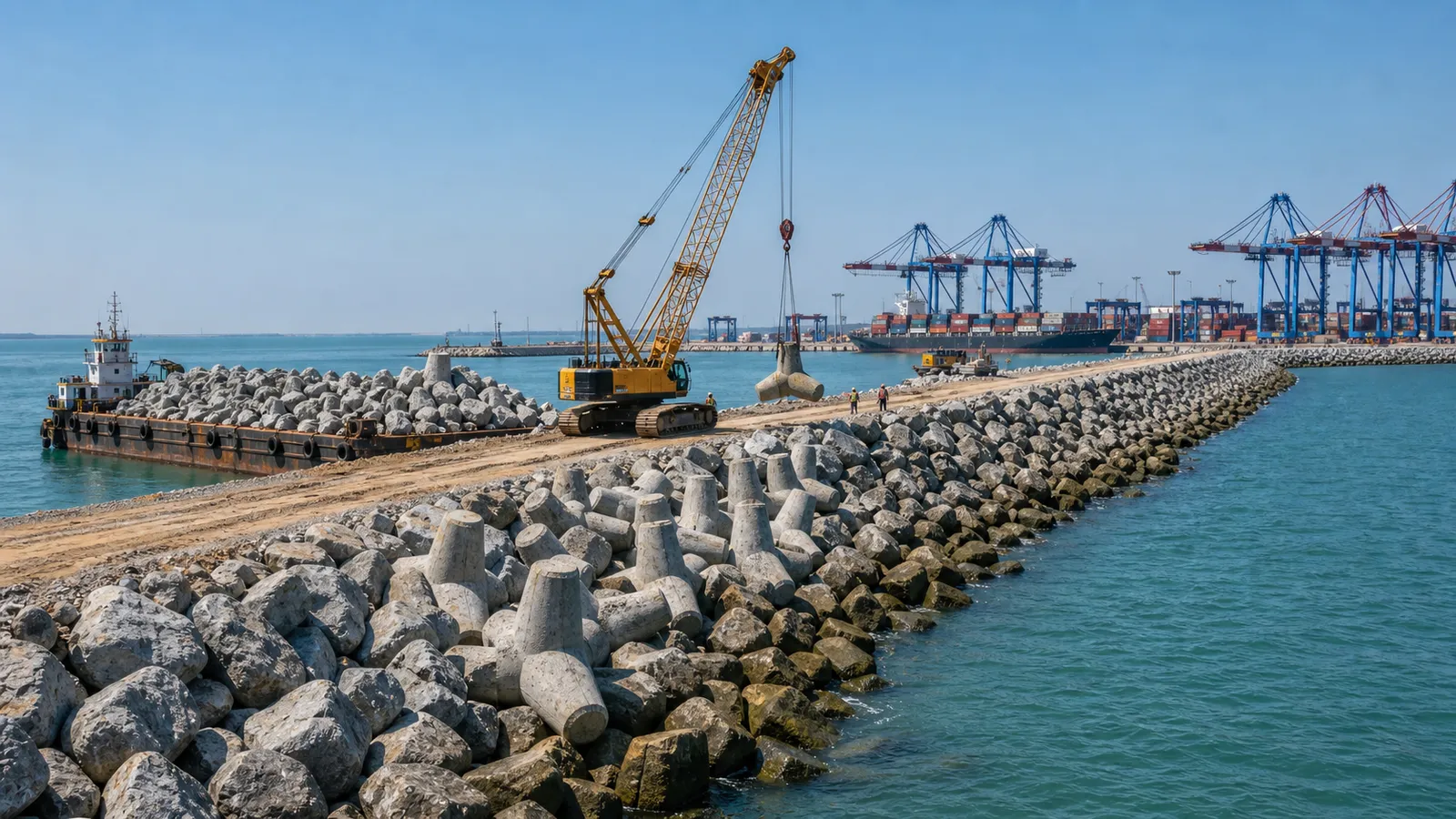 Paradip Breakwater Extension