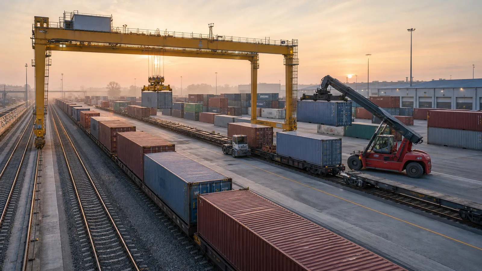 Dedicated Freight Corridor — Rail Yard