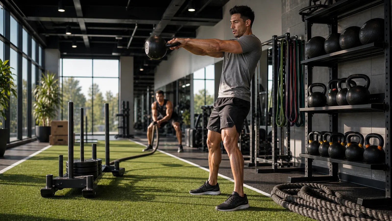 Kettlebell intervals