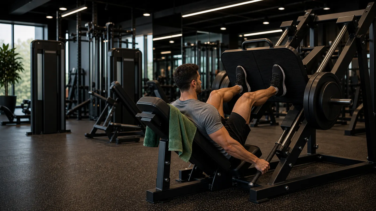 Plate-loaded strength line