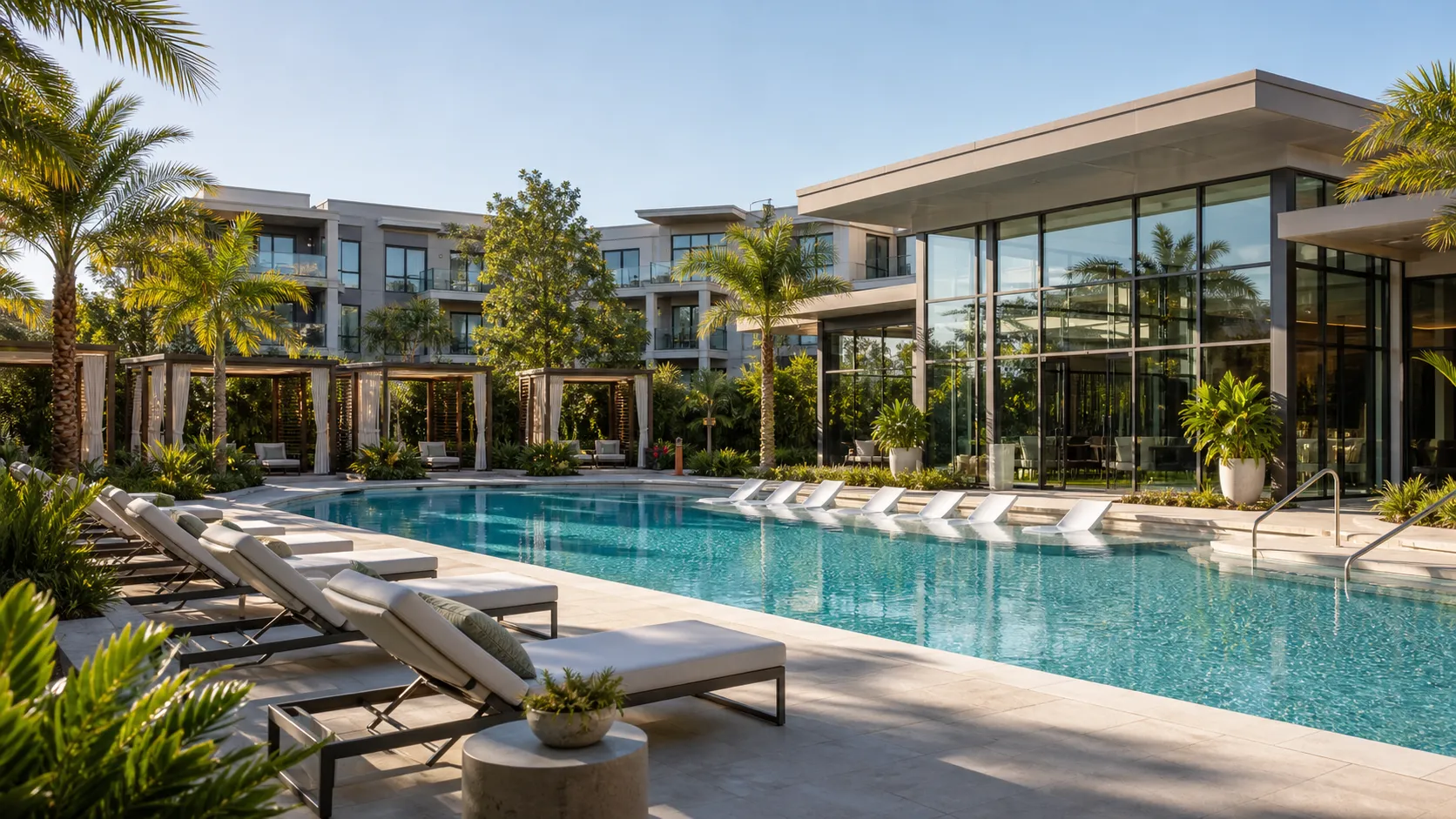 Resort pools