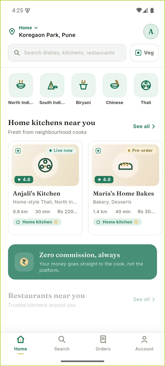 Discover kitchens nearby